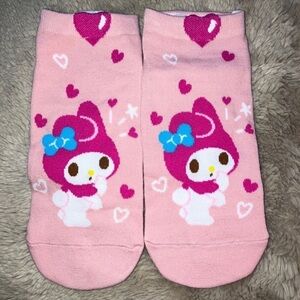 My melody Cute Pink Character Socks